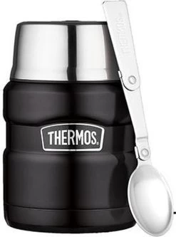 Thermos King Voedseldrager - 47 Cl - Mat Zwart -Thuiskeuken 890x1200
