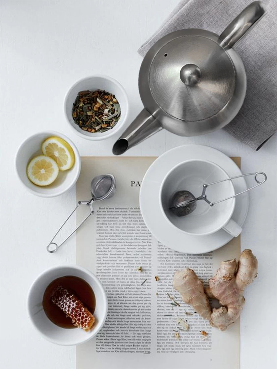 Vaja Valerie - Theepot Met Filter - Dubbelwandig - RVS - 1.2L 16 Vaja Valerie - Theepot Met Filter - Dubbelwandig - RVS - 1.2L - Afbeelding 14