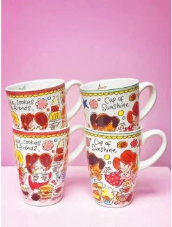 Blond Amsterdam Even Bijkletsen Beker XL 500 Ml - Mint Rand -Thuiskeuken 910x1200 1