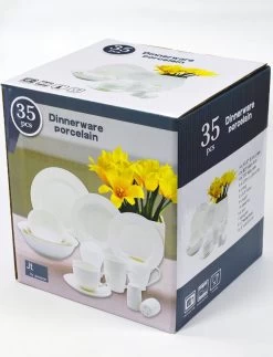 JT Serviesset - Wit - 35delig - 4 Persoons - Luxe Reliëf Design 17 JT Serviesset - Wit - 35delig - 4 Persoons - Luxe Reliëf Design -Thuiskeuken 917x1200 1