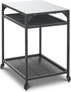 Ooni - Tafel - Medium - Pizza Tafel - 60x80x 90cm - RVS - Zwart -Thuiskeuken 930x1200 1