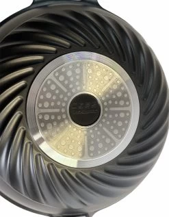 Cheffinger Wokpan Met Deksel - 32cm - Zwart - Pan - Keukenaccessoires -Thuiskeuken 936x1200 2