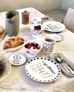 Blond Amsterdam - X Noir - Bord - I Licked - Ø 22 Cm -Thuiskeuken 972x1200 1