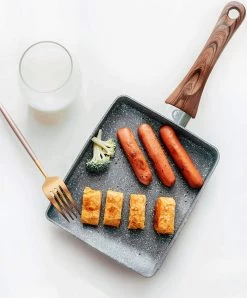 Zaigon All In 1 Pan - Inductie + Vaatwasmachinebestendig - Kleine Pan - Omeletpan - Tamagoyaki Pan - Tamago Pan - Vierkante Pan - Sushi Pan - Vierkante Pan -Thuiskeuken 994x1200